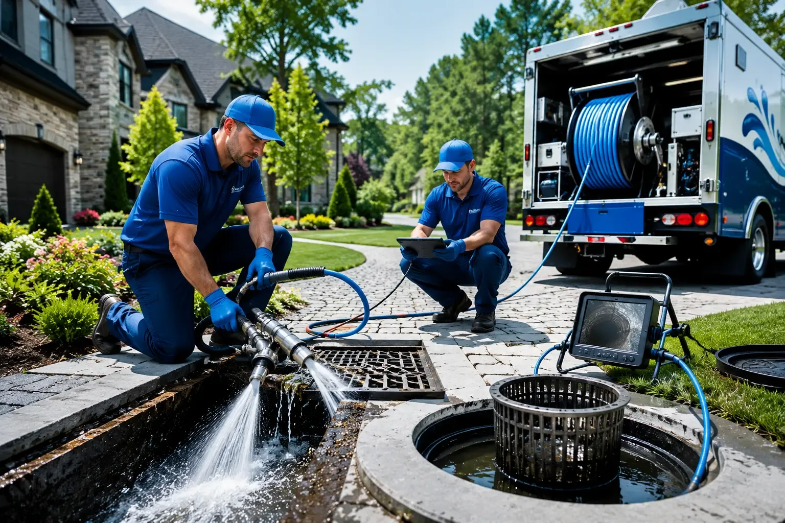 Local outdoor drain cleaning professionals in Shannock, RI